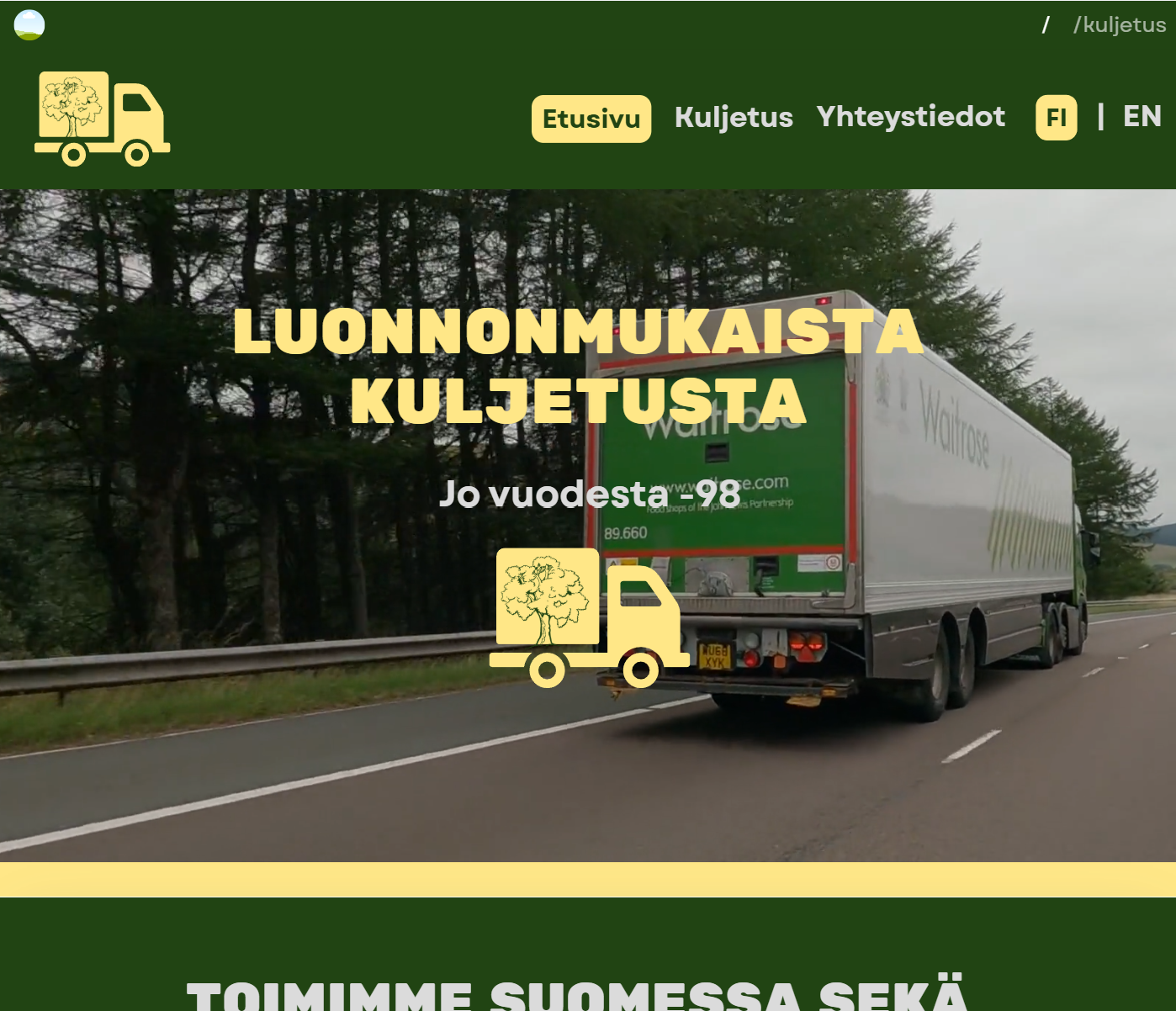 Kuljetus Luonto